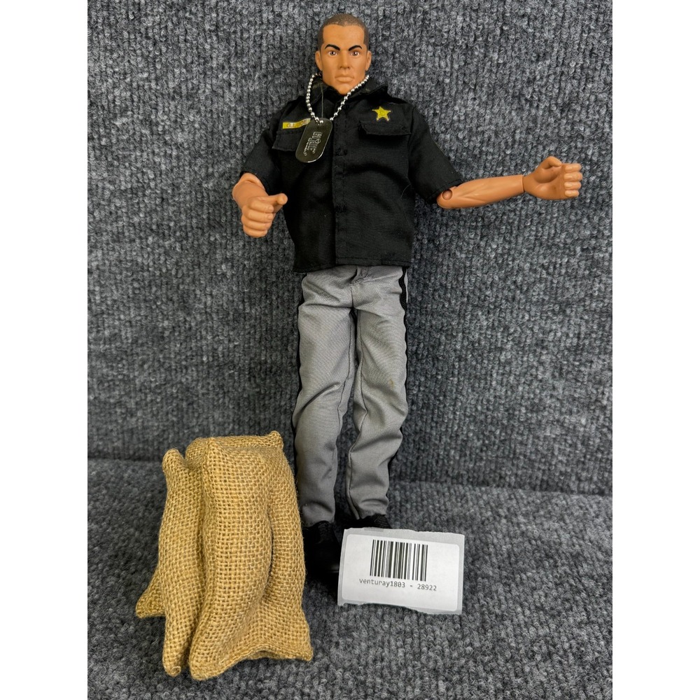 Vintage 1998 Hasbro G.I. Joe 12" Loose Action Figure Posable Sheriff Vintage